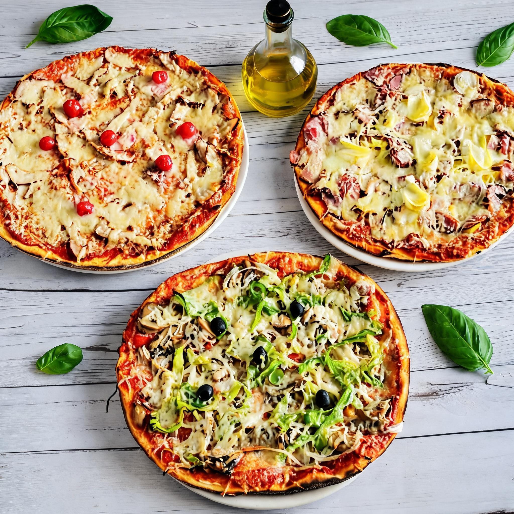 Nos pizzas à emporter
